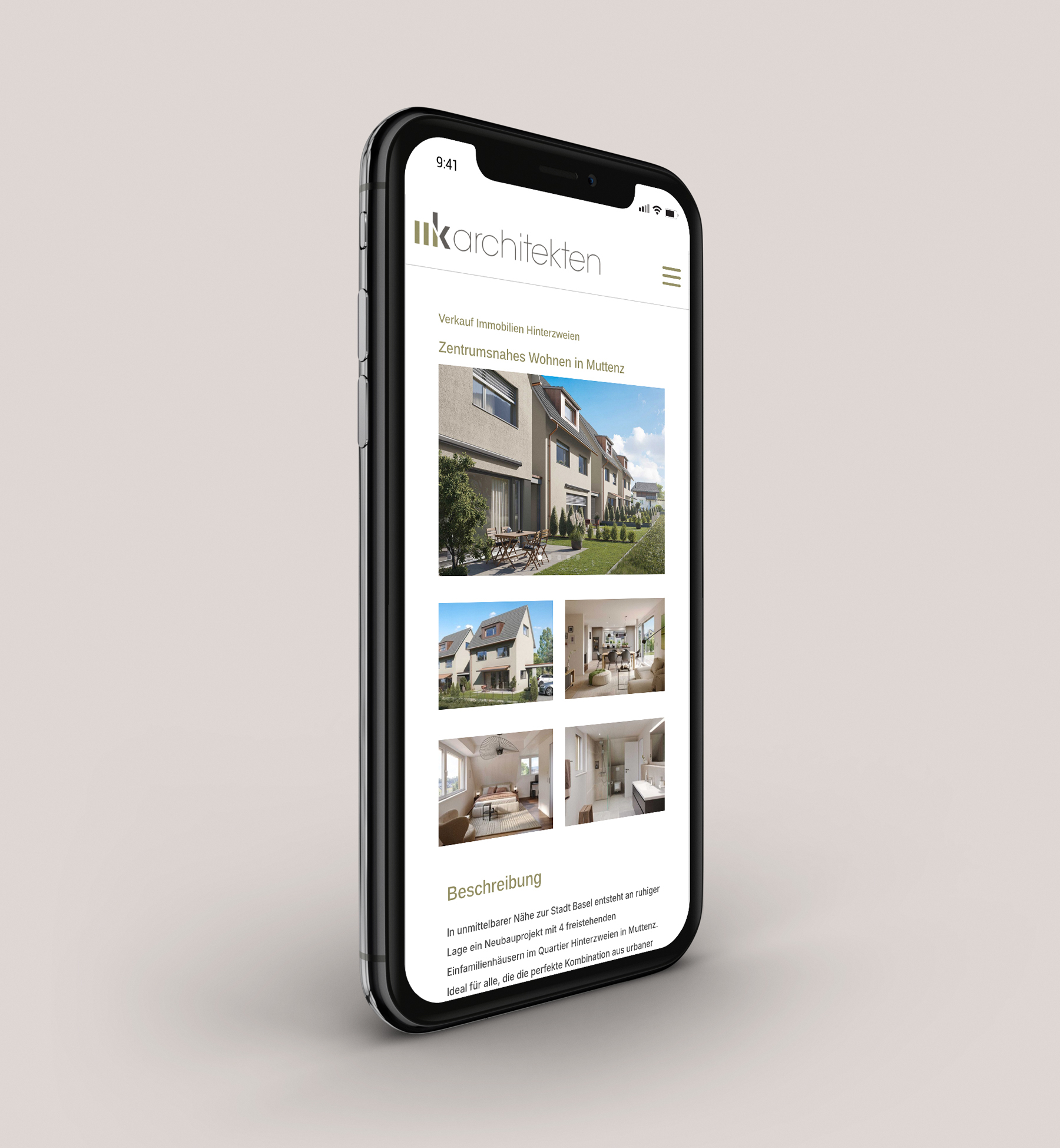 Mobile ansicht