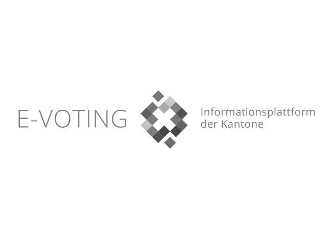 Logo E-Voting Infoplattform